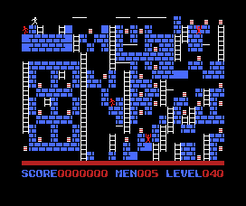 Championship Lode Runner screenshot 7 for MSX